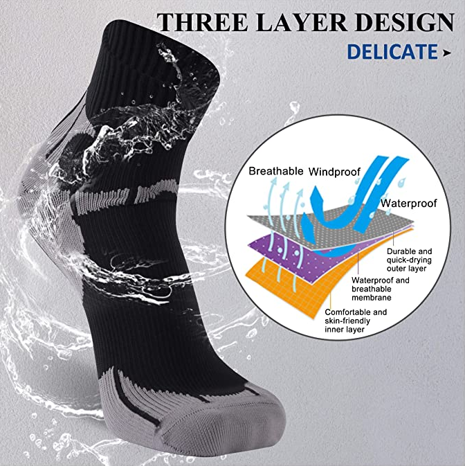 Obsessed: Breathable waterproof socks by SuMade