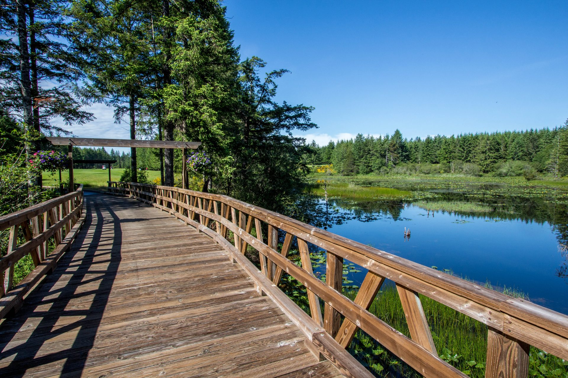 Trophy Lake offers tranquility, PNW beauty, and spacious fairways